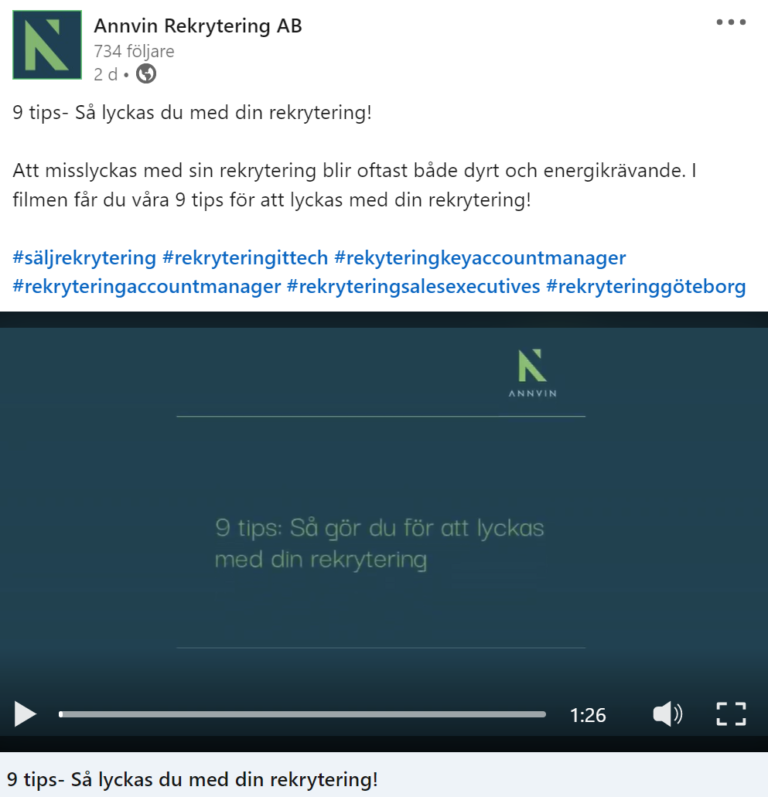Lyckas med rekrytering - 9 tips
